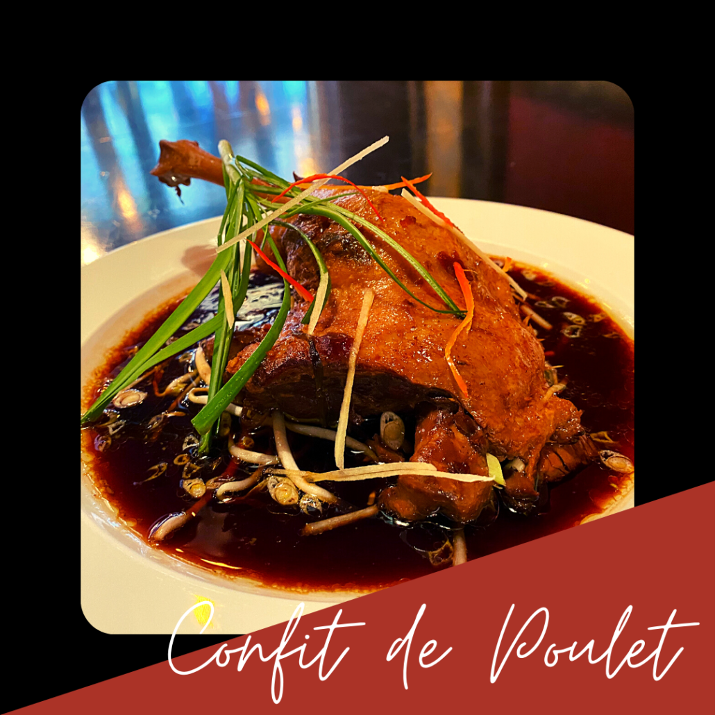 Confit de Cuisse de Poulet Resto Thaï Confit de Cuisse de Poulet Resto Thaï